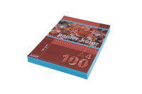 Papier ksero A4 160g 100ark. niebieski